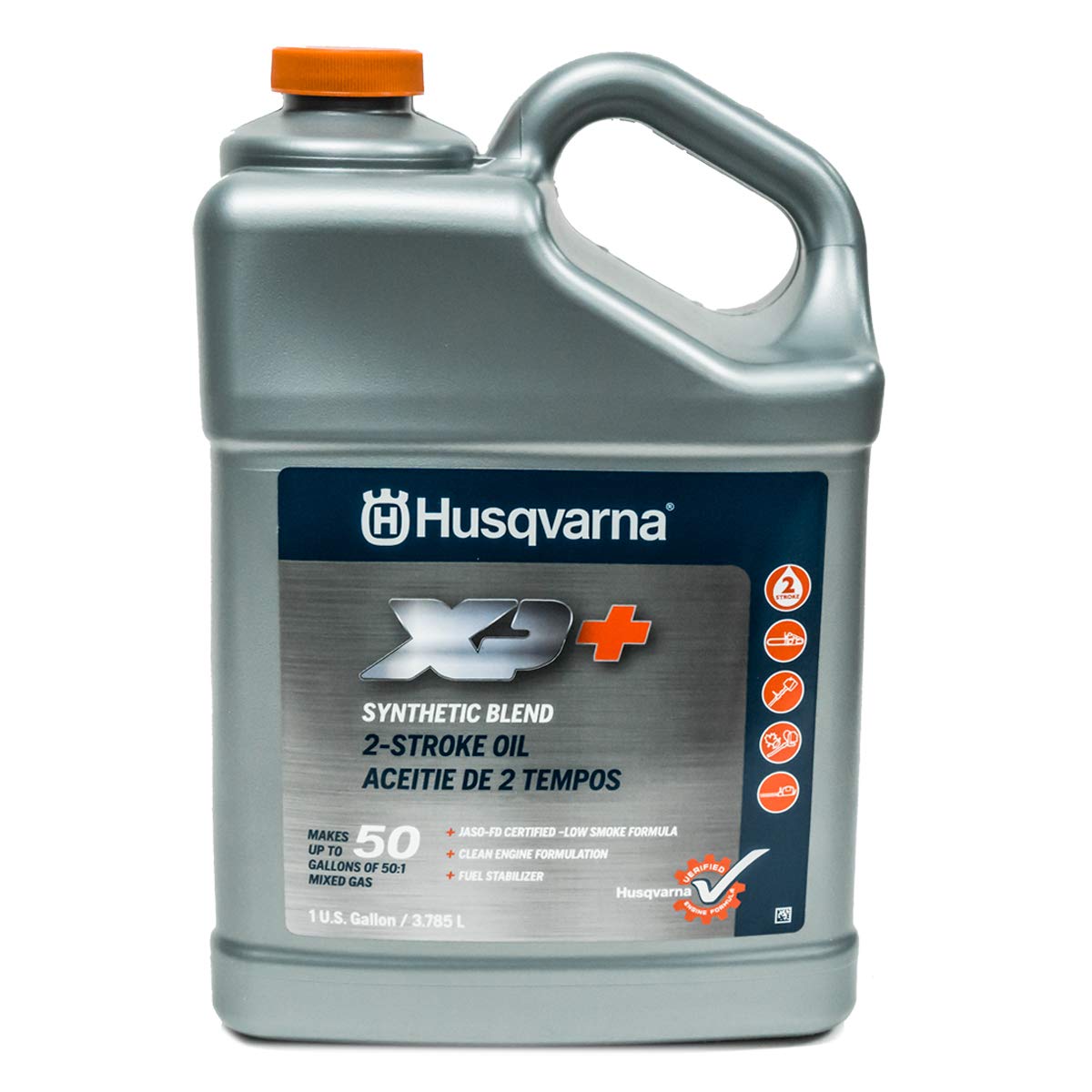 Husqvarna 4PK Genuine OEM XP 2 Stroke Engine Oil 1 Gallon 593152305