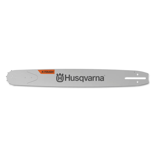 Husqvarna X-Tough 20 Inch Laminated RSN Chainsaw Bar with Small Mount, 3/8" Pitch .050" Gauge, 72 Drive Links, Fits 555