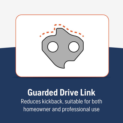 Husqvarna 531300441 H-80 Chainsaw Chain, Orange/Gray 20 inches