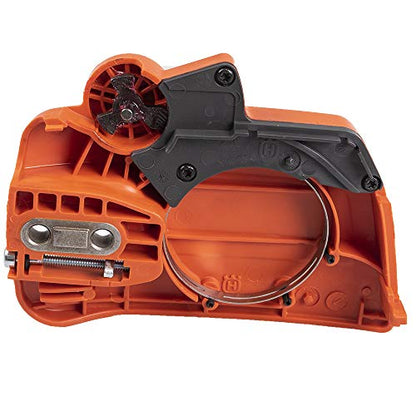 Husqvarna 525628901 Chainsaw Chain Brake Assembly Genuine Original Equipment Manufacturer (OEM) part for Husqvarna Orange