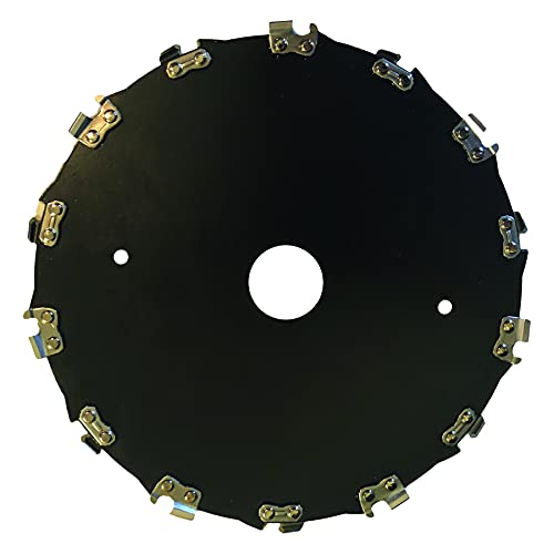 FORESTER Brush Cutter Blades - Trimmer Chainsaw Tooth Saw Blade - for Trimming Trees, Can Replace String Trimmer, Underbrush, and More