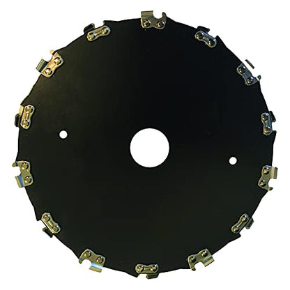 FORESTER Brush Cutter Blades - Trimmer Chainsaw Tooth Saw Blade - for Trimming Trees, Can Replace String Trimmer, Underbrush, and More
