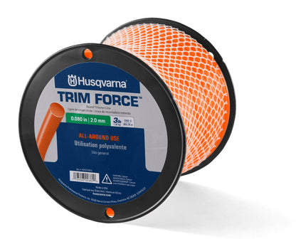 Husqvarna 529337003 .080" x 1200' TrimForce Round Trimmer line, Orange