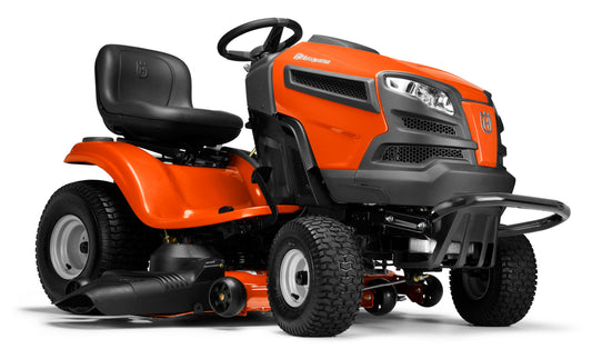 Husqvarna YTH24K54 54 Inch, 24-HP Kohler V-Twin Engine, Hydrostatic Transmission, Riding Lawn Mower