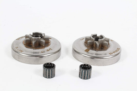 Husqvarna 2 Pack Genuine 537291604 Clutch Drum Fits 455e 455 Rancher II 460 461