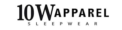 Ten West Apparel Men’s Pajamas Set - Long Sleeve Button Down Sleep Shirt and Pajama Bottoms Sleepwear Set