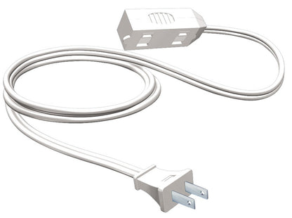 STANLEY 9FT 3-Outlet Indoor Extension Cord, White, 48-Pack