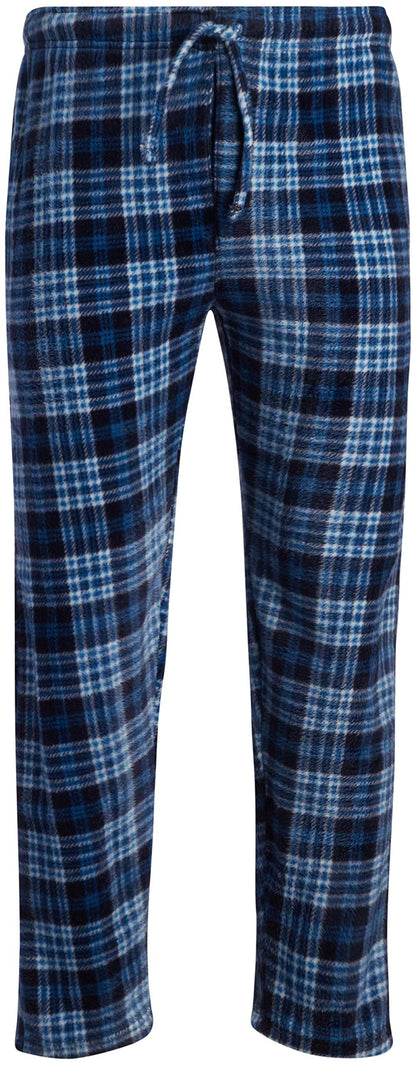 Ten West Apparel Men’s Pajama Bottoms – 3 Pack Flannel Fleece Sleep and Lounge Pants (M-XXL)