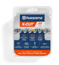 Husqvarna X-Cut SP33G 20 Inch Chainsaw Chain, .325" Pitch, .050" Gauge, 80 Drive Links, Pre-Stretched Chainsaw Blade Replacement with Superior Lubrication and Low Kickback, 581643680