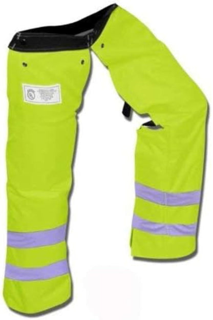 FORESTER Protective Trimmer Safety Chaps, Orange, Large (One Size Fits Most) *Not for Use with Chainsaws*