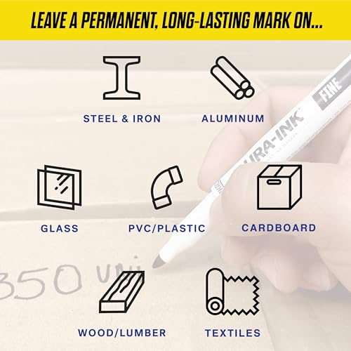 Markal Dura-Ink Permanent Ink Marker with Fine Bullet Tip
