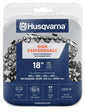 Husqvarna Chainsaw Chain 18-Inch .050 Gauge .325 Pitch Low Kickback Low-Vibration, Orange/Gray, 18 inches (531300439)