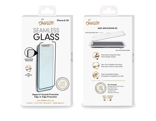 SONIX Seamless Glass Screen Protector