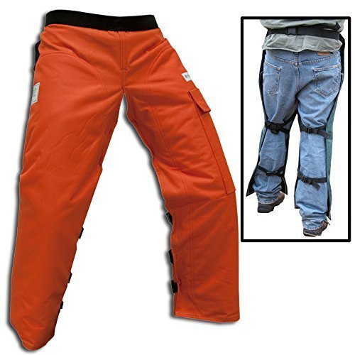 Elvex Forester Arborist ProChaps Apron Chainsaw Chaps Waist Size 28" - 44" Length 37"