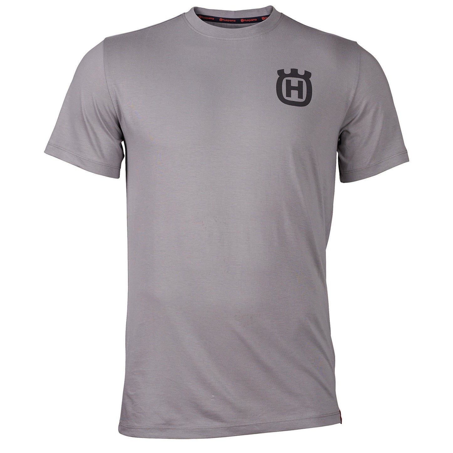 Husqvarna Short Sleeve Unisex T-Shirt, Grey, XX-Large