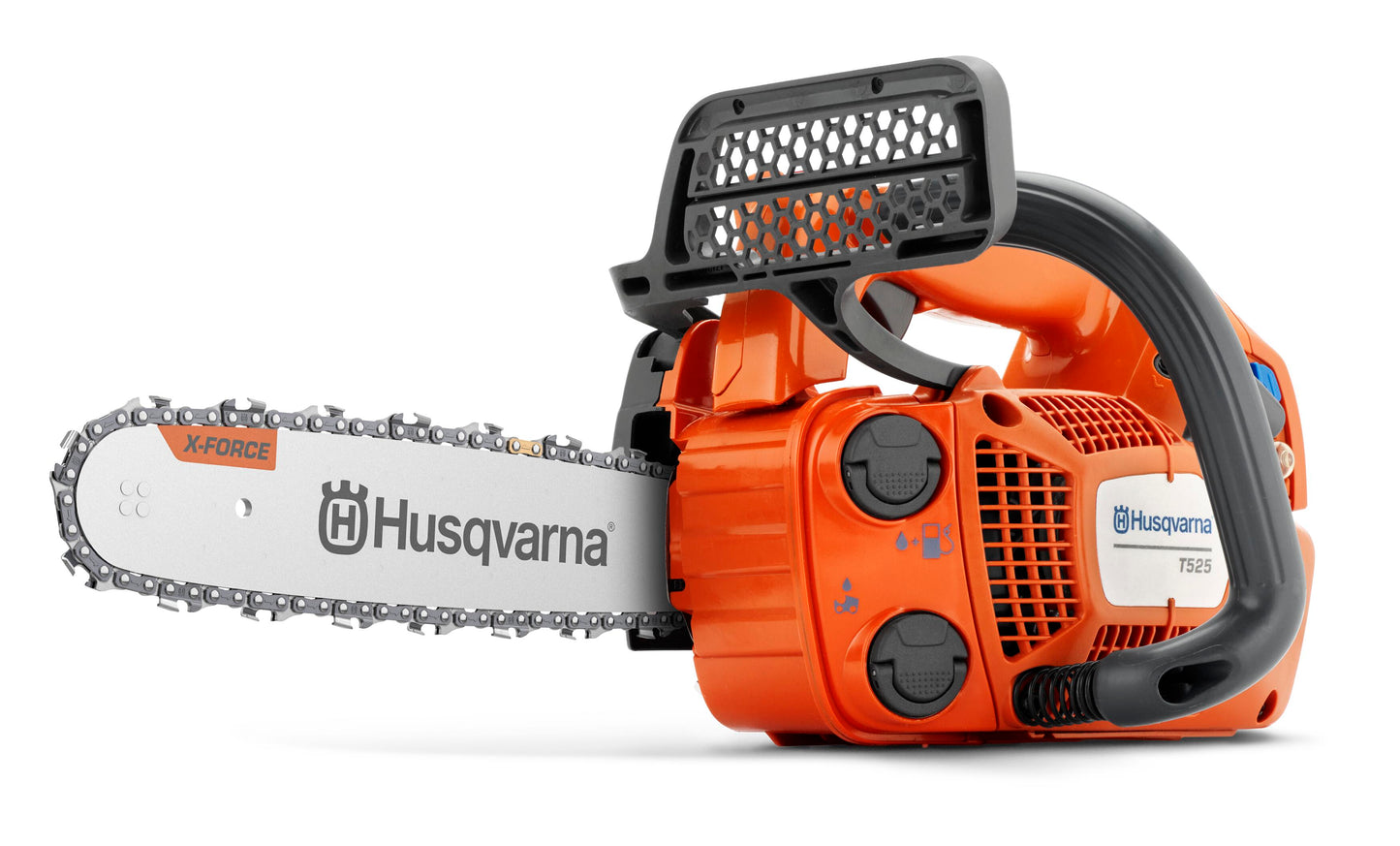 Husqvarna T525 27-cc 12 inch Professional Top Handle Gas Chainsaw, 0.050" Gauge and 3/8" mini Pitch