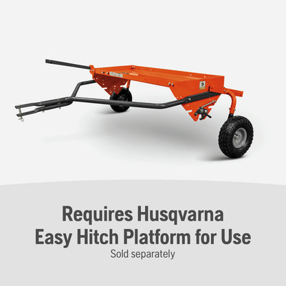 Husqvarna SL40 Easy Hitch Tine Dethatcher, Riding Mower Attachments Compatible with Easy Hitch Platform