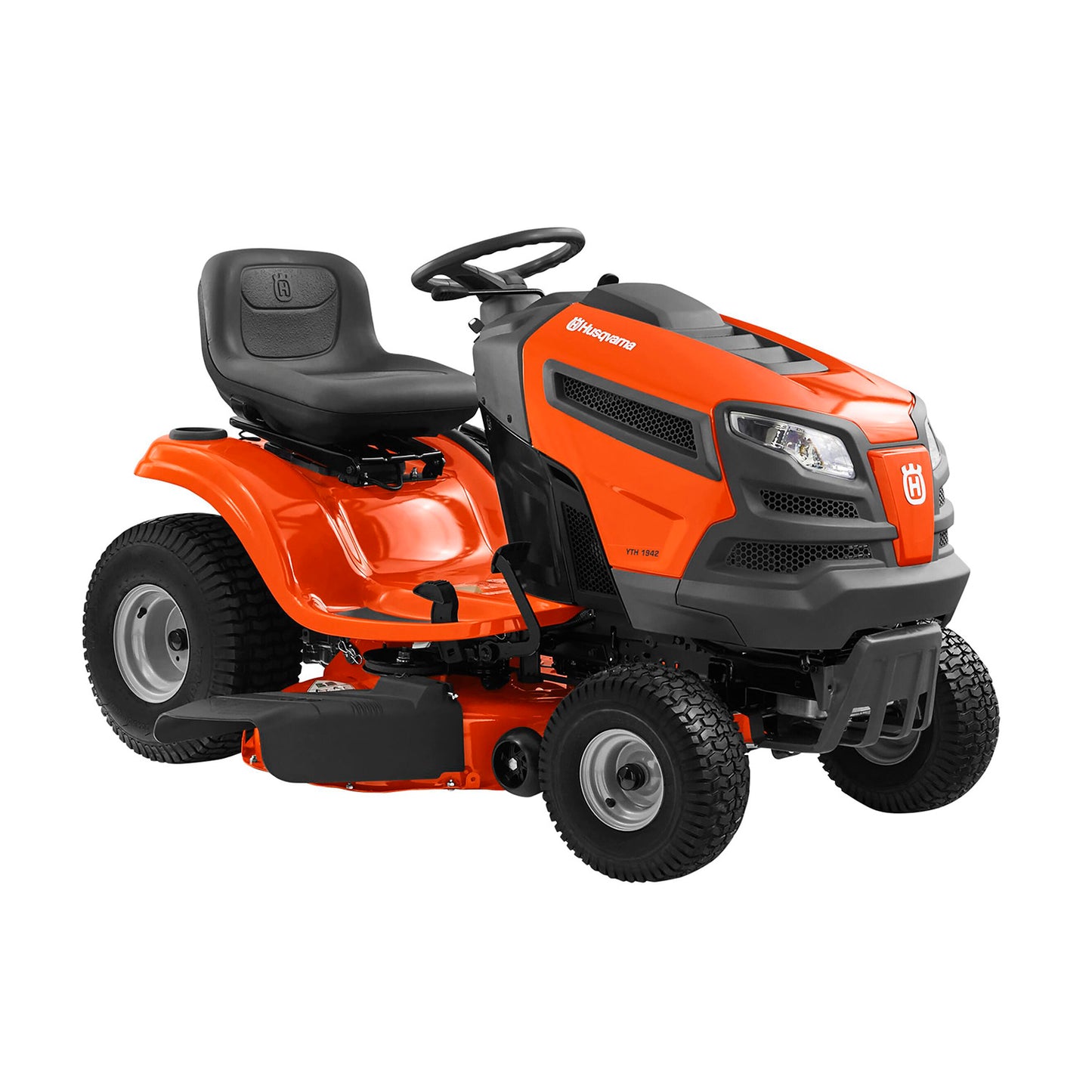 Husqvarna YTH1942 Riding Lawn Mower, 19-HP Briggs and Stratton EXi Engine, Hydrostatic Transmission, 42-Inch Riding Mower (1-2 Acres)