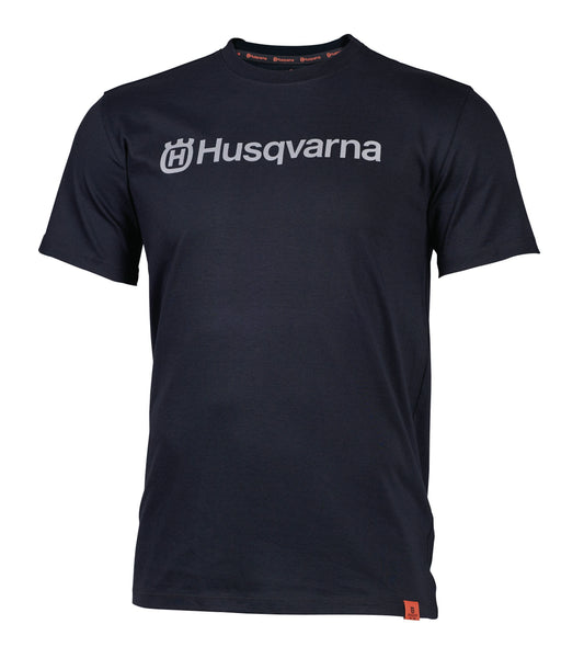 Husqvarna Short Sleeve Unisex T-Shirt, Black, X-Small