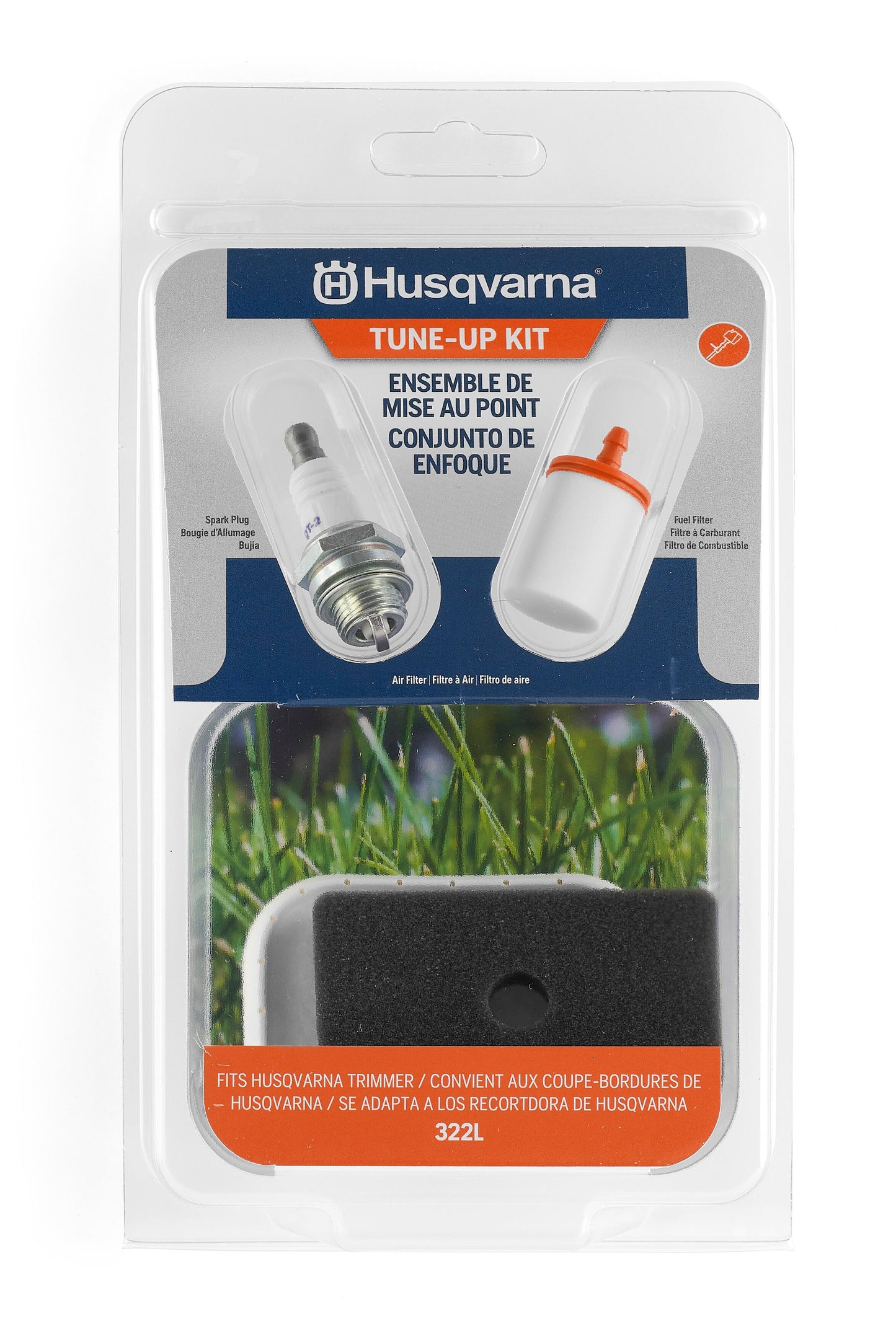 Husqvarna 599334801 322L String Trimmer Maintenance Kit, Easy-to-Install Trimmer Parts Tune Up Kit