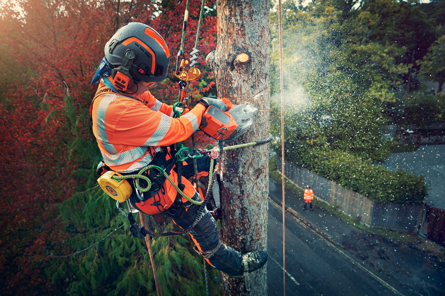 Husqvarna T540iXP 12 Inch 40V Battery Powered Cordless Chainsaw, Top Handle, Battery and Charger Not Included