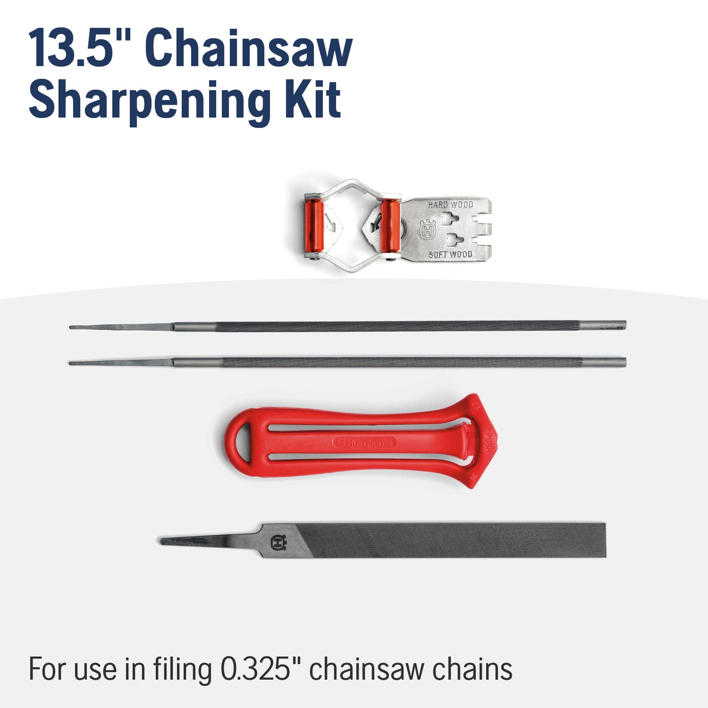 Husqvarna .325-inch Chainsaw Filing Kit for Gas Chainsaw