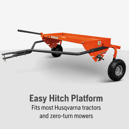 Husqvarna SL40 Easy Hitch Platform, Zero Turn Lawn Mower Hitch for Easy Hitch Riding Mower Attachments