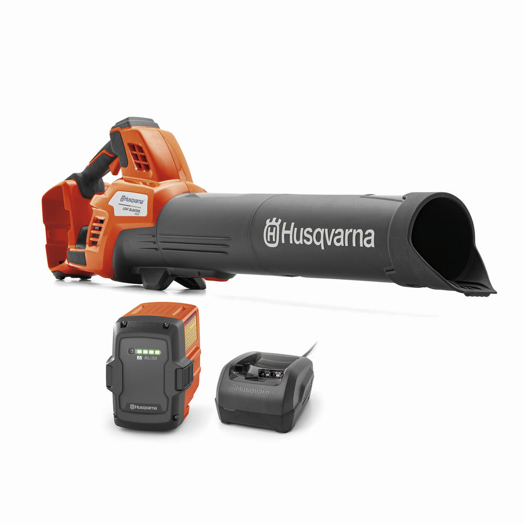 Husqvarna Leaf Blaster™ 350iB 800-CFM 200-MPH 40V Battery Powered Cordless Leaf Blower, Battery and Charger Included