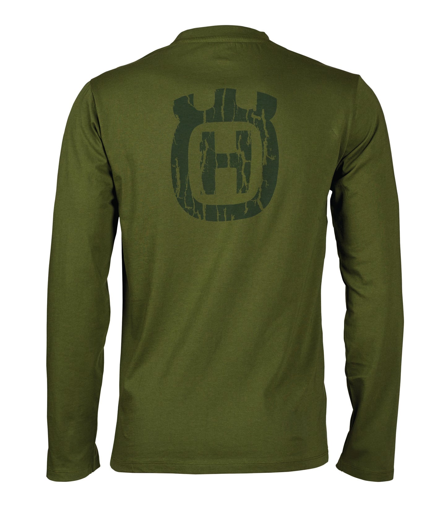 Husqvarna Long Sleeve Unisex T-Shirt, Green, X-Large