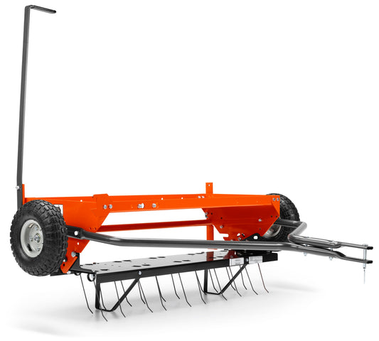 Husqvarna SL40 Easy Hitch Tine Dethatcher, Riding Mower Attachments Compatible with Easy Hitch Platform