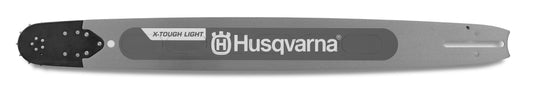 Husqvarna X-Tough Light 24 Inch Laminated Chainsaw Bar, .375" Pitch .050" Gauge, 84 Drive Links