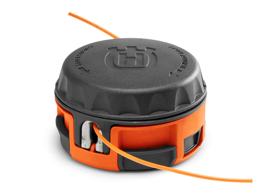 Husqvarna Rapid Replace String Trimmer Head for Most Straight and Curved Shaft Trimmers, Prewound with .095-Inch Line