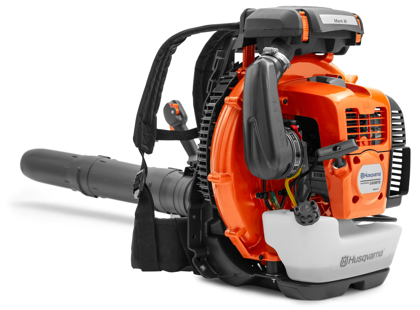 Husqvarna 580BTS 75.6-cc 2-cycle 1000-CFM 220-MPH Gas Backpack Leaf Blower