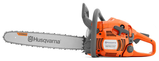 Husqvarna 450 Rancher 50.2-cc 18 inch Gas Chainsaw, 0.050" Gauge and .325" Pitch