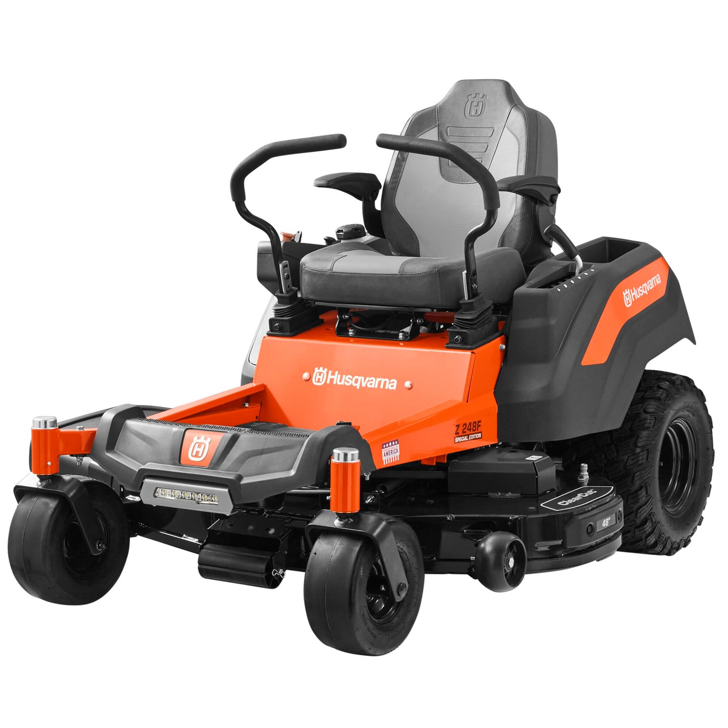 Husqvarna Z248F Premium Special Edition 48 Inch, 24-HP Kawasaki Engine, Hydrostatic Transmission, Zero Turn Lawn Mower