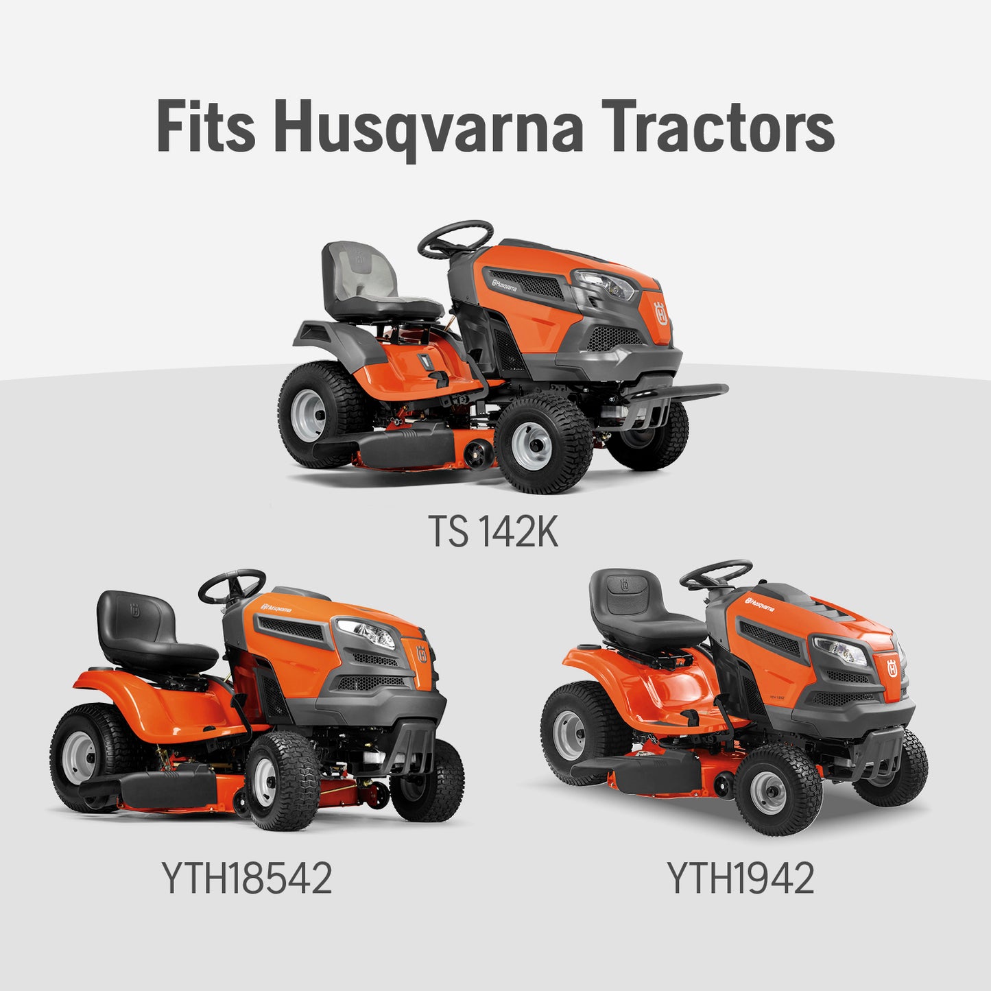 Husqvarna Triple Lawn Mower Bagger for 42-Inch Riding Mowers