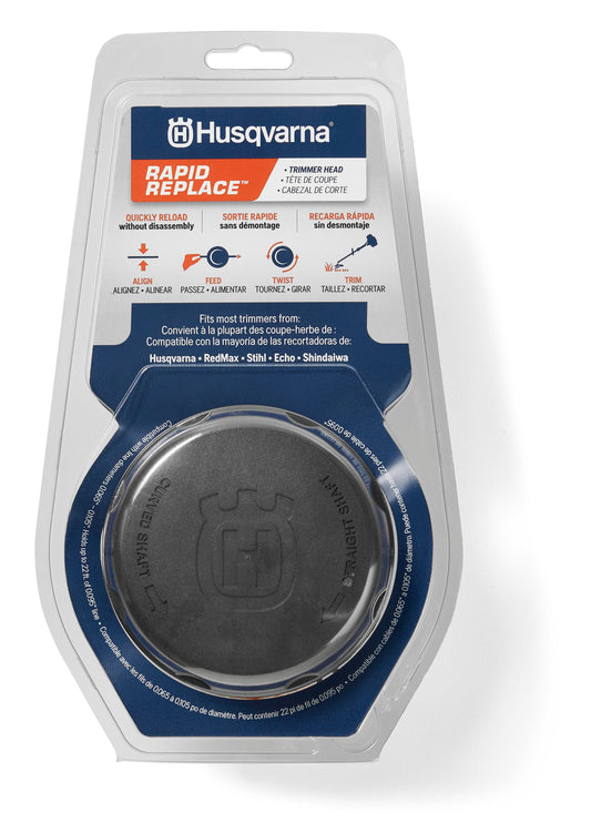 Husqvarna Rapid Replace String Trimmer Head for Most Straight and Curved Shaft Trimmers