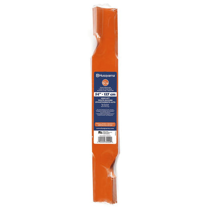 Husqvarna HU22054 54-Inch Premium Hi-Lift Bagging Blades, 3-Pack, Orange