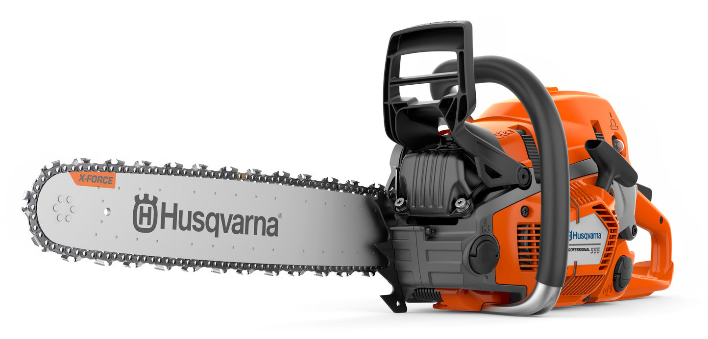 Husqvarna 555 59.8-cc 20 inch Professional Gas Chainsaw, 0.050" Gauge and 3/8" Pitch