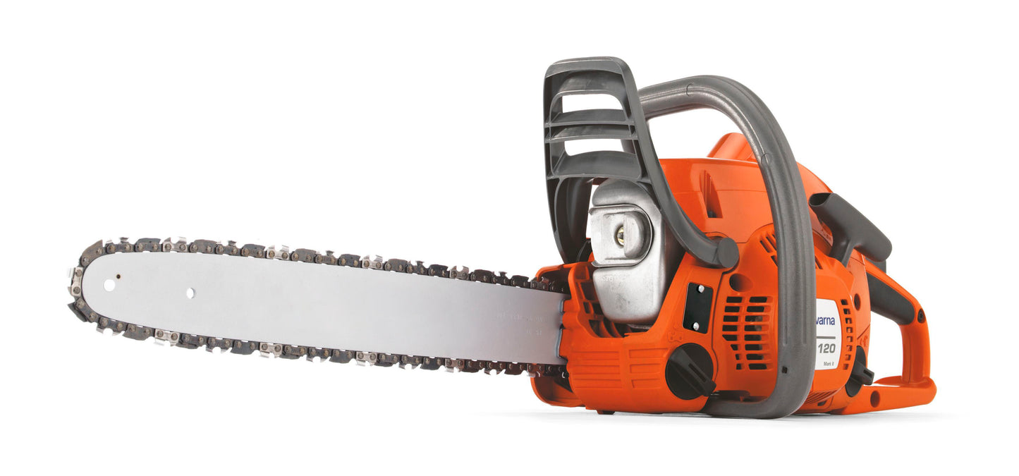 120 Mark II 14 in. 38.2cc 2-Cycle Gas Chainsaw, Refurbished