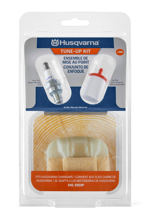 Husqvarna 599333901 545/550XP Chainsaw Maintenance Kit, Easy-to-Install Chainsaw Parts Tune Up Kit