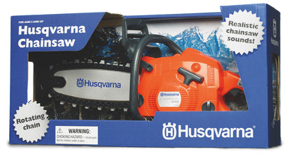 Husqvarna 522771104 Kids Plastic Toy Chainsaw, Orange