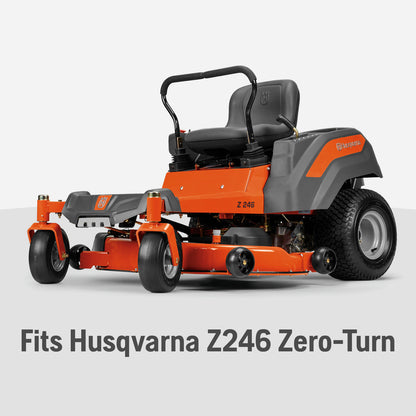 Husqvarna Twin Bagger for ZTRs with 46 Inch Stamped Decks