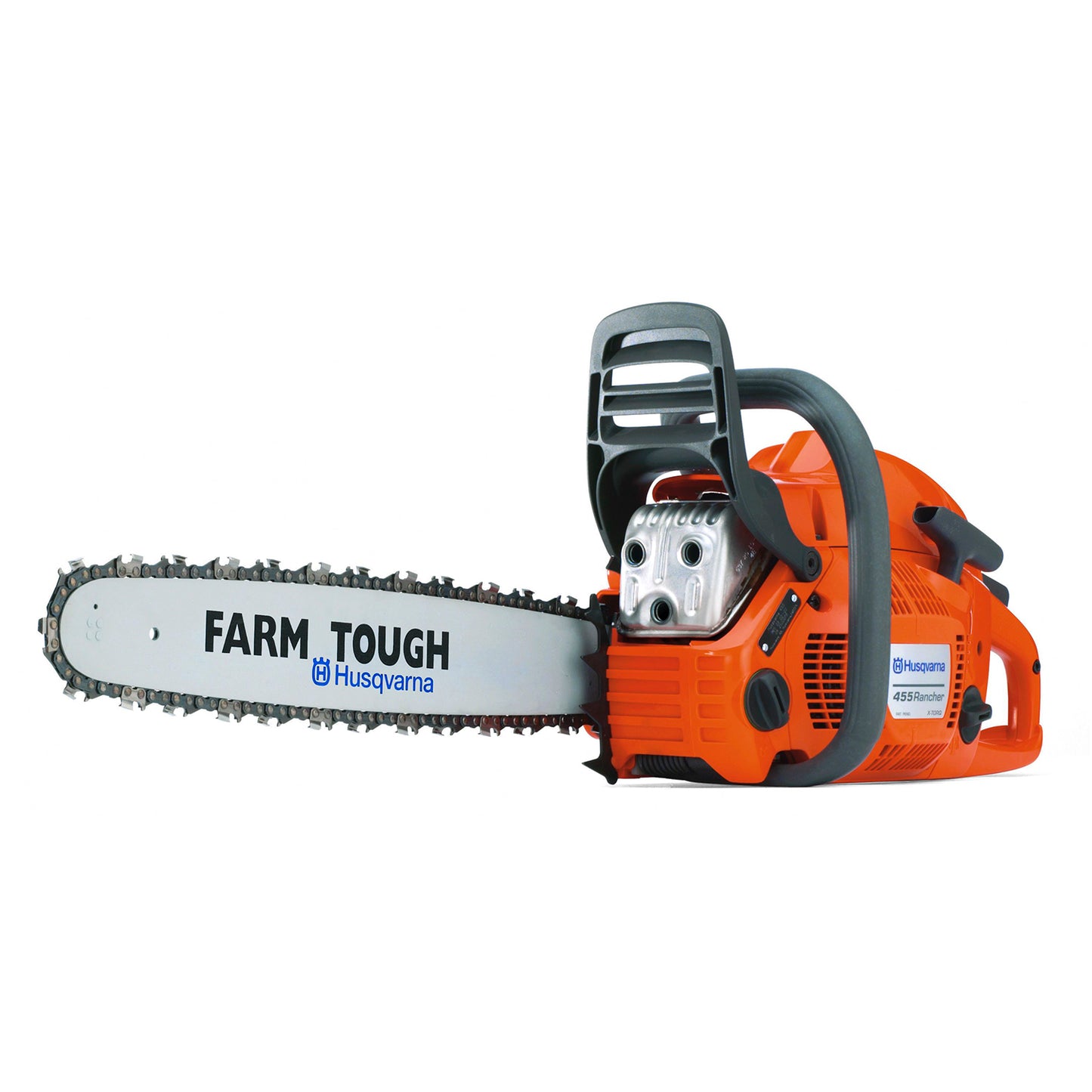 Husqvarna 455 Rancher Gas Chainsaw, 2-Cycle X-Torq Engine, 20 Inch Chainsaw